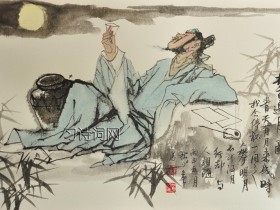 《把酒问月·故人贾淳令予问之》李白古诗原文翻译及鉴赏