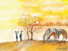 《送友人》李白古诗原文翻译及鉴赏